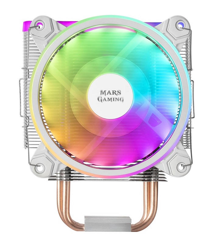 Cooler CPU Mars Gaming MCPUX RGB Branco 2